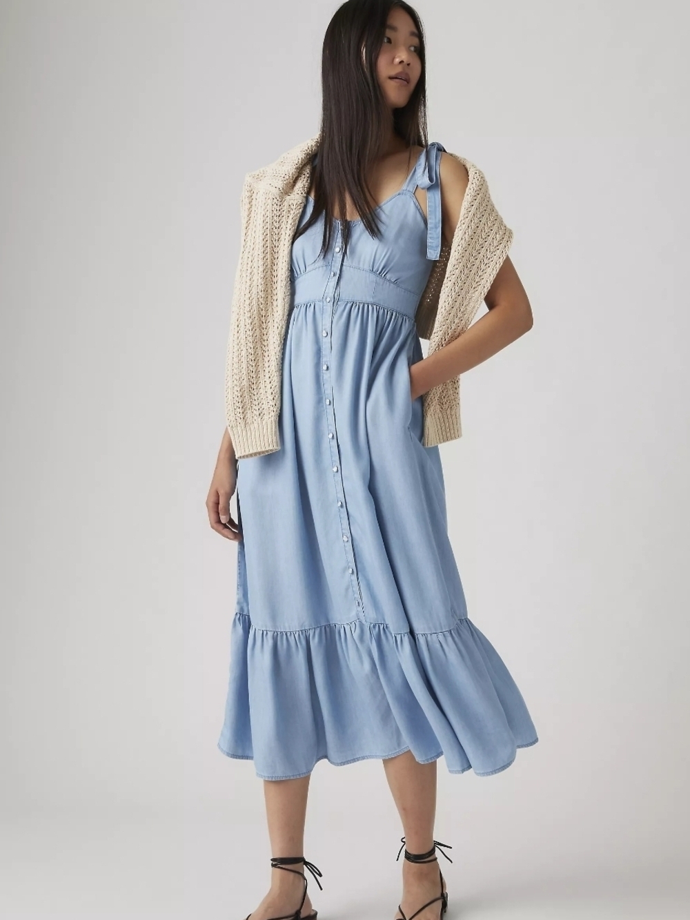 Levi's Katherine Midi Dress w Pockets